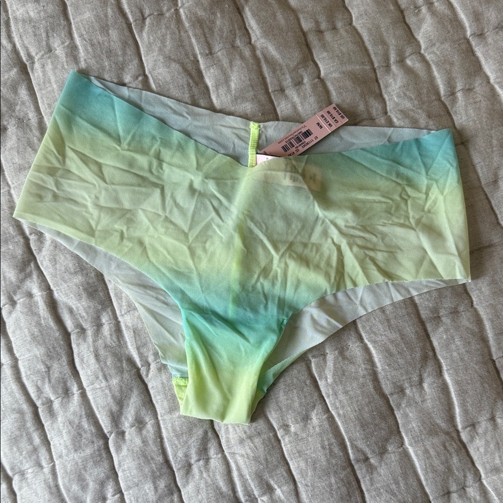 NWT Gradient Green and Blue Seamless Panties